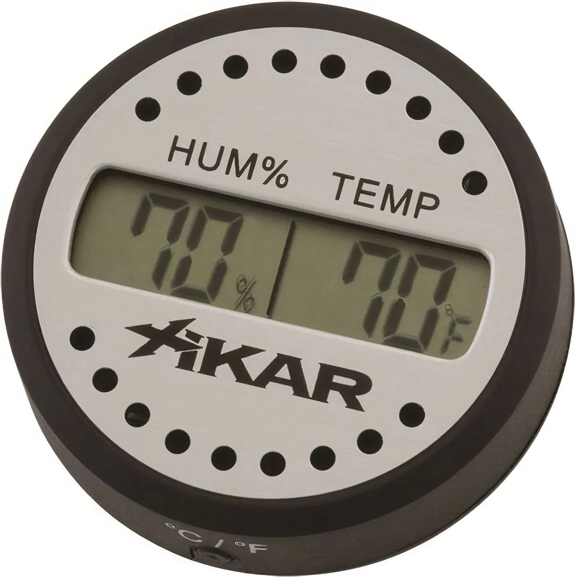 Xikar digital hygrometer rund L gst pris 82 utv rderingar