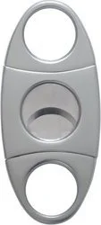 Cigarrsnoppare matt silver
