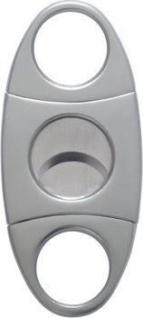 Cigarrsnoppare matt silver