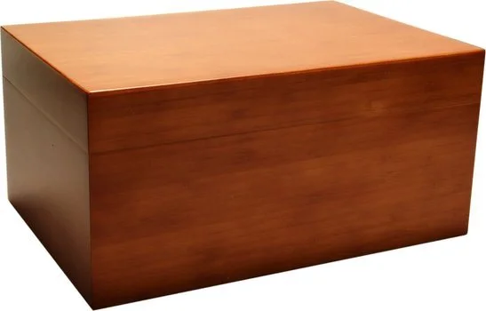 Humidor Bambu brun frostad 100