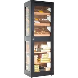 Adorini Humidor Skåp Capri Deluxe svart
