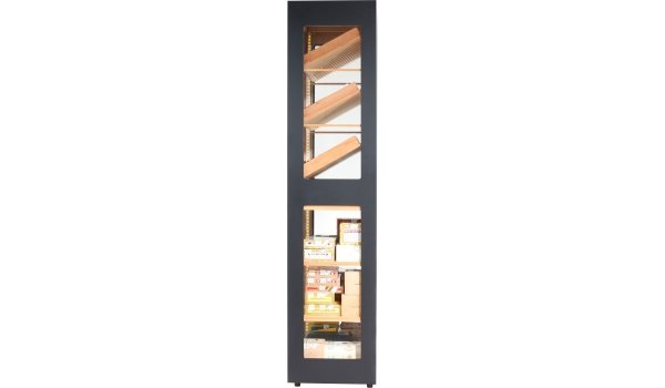 Adorini Humidor Skåp Capri Deluxe svart