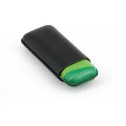 Davidoff Escurio Cigarrfodral Stor Svart Grön
