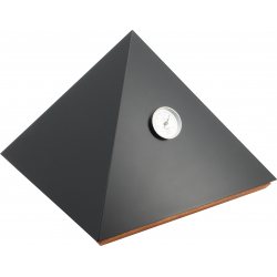 Adorini Humidor Pyramid Deluxe M Svart