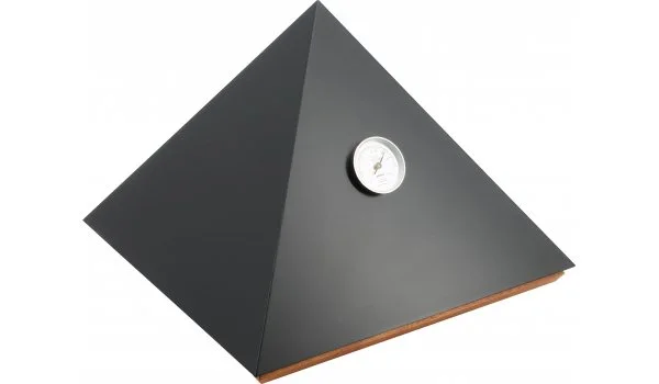 Adorini Humidor Pyramid Deluxe M Svart