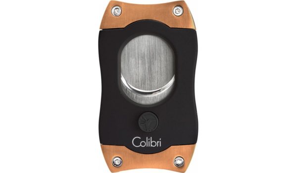 Colibri Monza Dubbelgiljotin Cigarrsnoppare Svart/Rosé