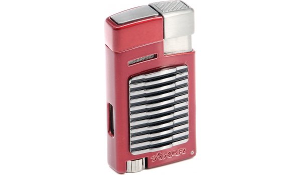 Xikar FORTE Lighter Single Jet-Flame med Punch Red