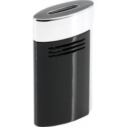 ST Dupont Megajet tändare Svart & Krom