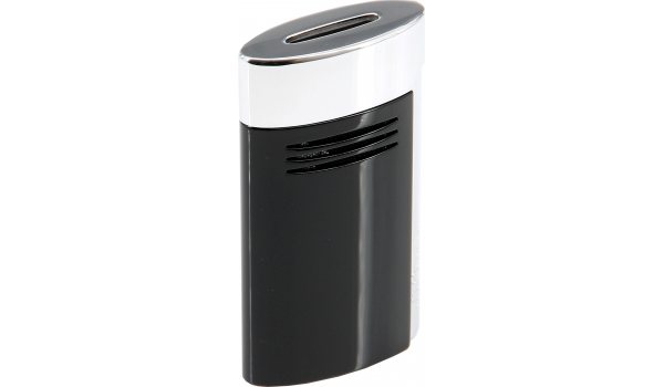 ST Dupont Megajet tändare Svart & Krom