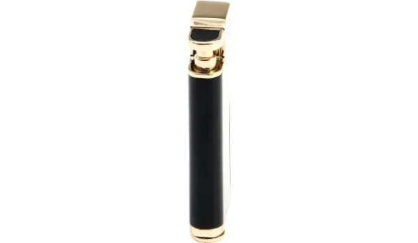 perfectSmoke Pip Pighter med Integrerad Pipe Damper Guld Svart