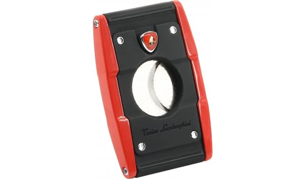Lamborghini C Precision Cigarrskärare Svart/Röd
