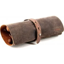 Adorini Cigarrulle äkta läder brun