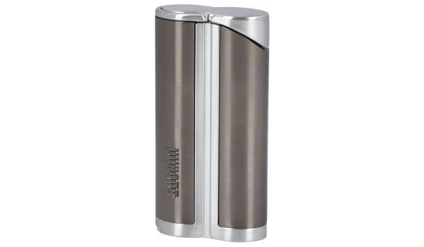adorini Single Jet-tändare Curve Gunmetal inkl. Cigarrstans