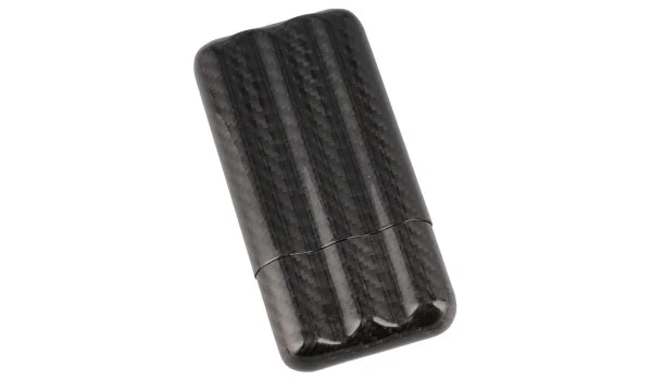 Carbon Fiber Cigar Case för 3 cigarrer