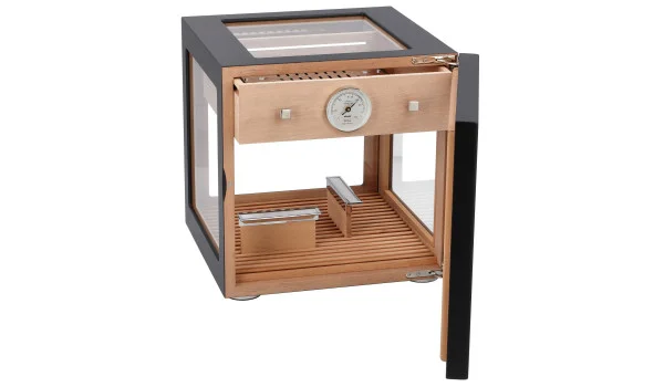 Adorini Cube Deluxe Humidor Svart bild 2