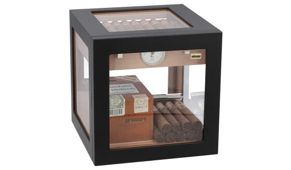 Adorini Cube Deluxe Humidor Svart bild 5