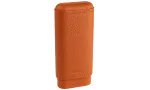 adorini Cigarrfodral Äkta Läder 2-3 Cigarrer Crocus Orange