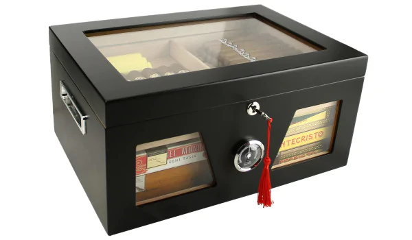 Angelo Gastronomy Humidor Svart