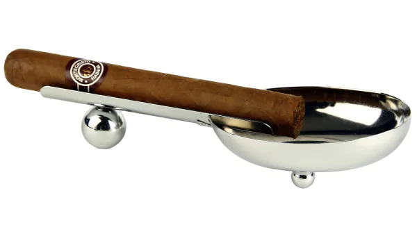 PerfectSmoke askkopp för cigarrer i rostfritt stål