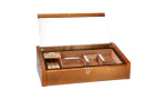 adorini Vega Deluxe humidor med glaslock Mahogny bild 18