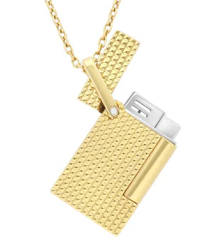 S.T. Dupont Halsband Tändare Guld K27067CH