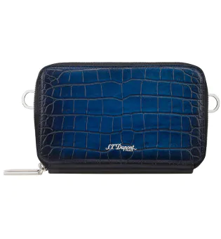 S.T. Dupont Le Grand Atelier Cigar Crossbody Väska Blå 141352