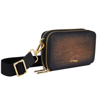 S.T. Dupont Le Grand Atelier Cigarr Crossbody Väska Havana 141452