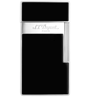 S.T. Dupont Biggy Tändare Svart Lack Krom 025001