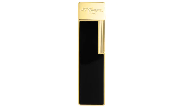 S.T. Dupont Twiggy Tändare Svart Lack Guld 030002