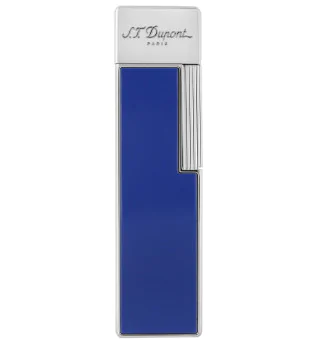S.T. Dupont Twiggy Tändare Blå Lack Krom 030005