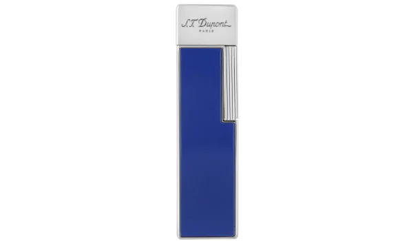 S.T. Dupont Twiggy Tändare Blå Lack Krom 030005
