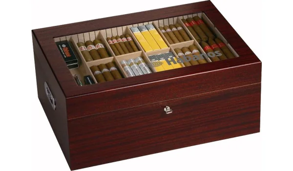 Habanos Gastronomy Humidor Mahognyfanér