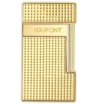 S.T. Dupont Slimmy Tändare Diamant Skaft Guld 028009