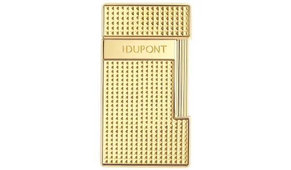 S.T. Dupont Slimmy Tändare Diamant Skaft Guld 028009