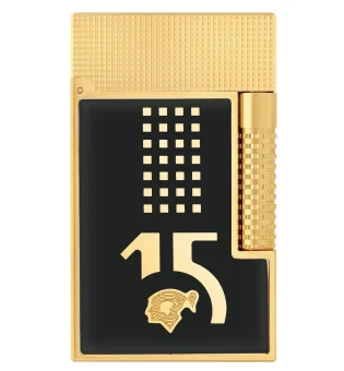 S.T Dupont Le Grand Cling Tändare Behike Svart Gul Guld C23003CL