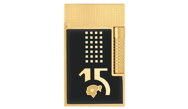 S.T Dupont Le Grand Cling Tändare Behike Svart Gul Guld C23003CL