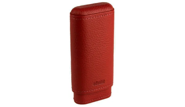 adorini cigarrfodral i äkta läder Röd 2-3 cigarrer
