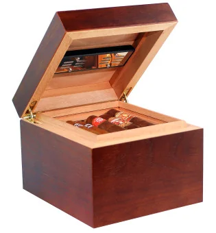 Vedado Humidor Brun med Fuktare