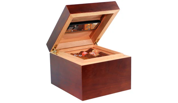 Vedado Humidor Brun med Fuktare