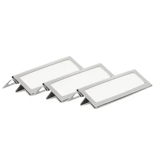 adorini Etikettklämmor Metall silver 3-pack