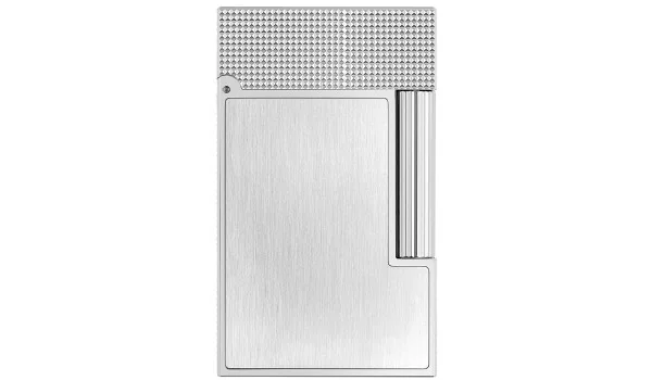 S.T. Dupont Ligne 2 Tändare Borstat silver C16603