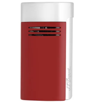 S.T. Dupont Megajet Tändare Röd & Krom