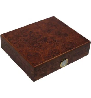 Angelo Humidor Burl Trä Dekor