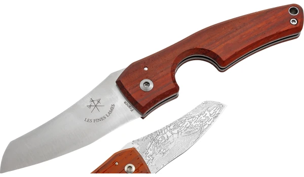 Les Fines Lames Le Petit Kompass Padouk Cigarrkniv