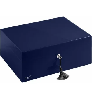 Caseti Humidor Paris mörkblå