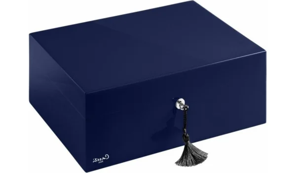 Caseti Humidor Paris mörkblå