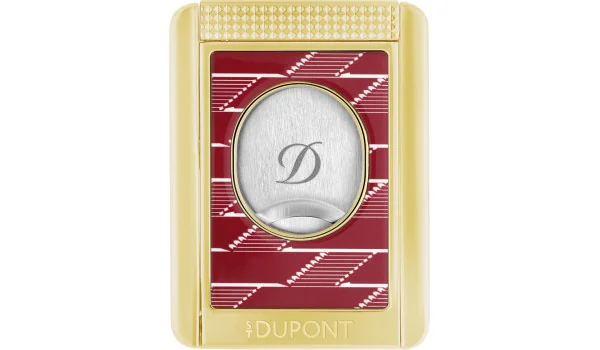 S.T. Dupont Snoppare och Cigarrställ Monogram 1872 Bordeaux Röd 003478