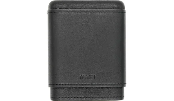adorini svart Real Läderfodral till 3-5 Cigarrer