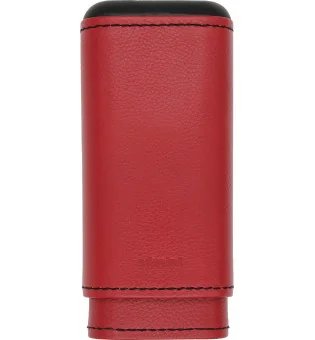 adorini Cigarrfodral Äkta Läder 2-3 Cigarrer Magma Röd