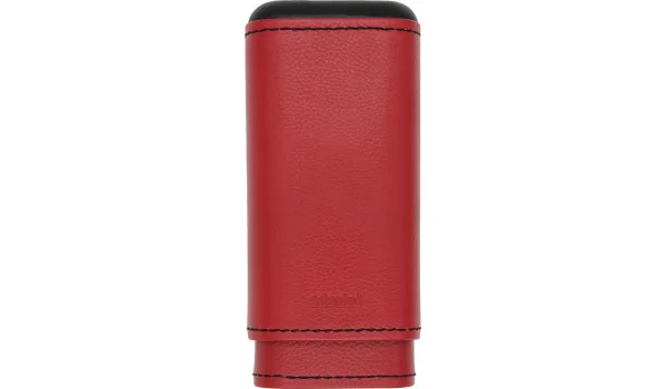 adorini Cigarrfodral Äkta Läder 2-3 Cigarrer Magma Röd